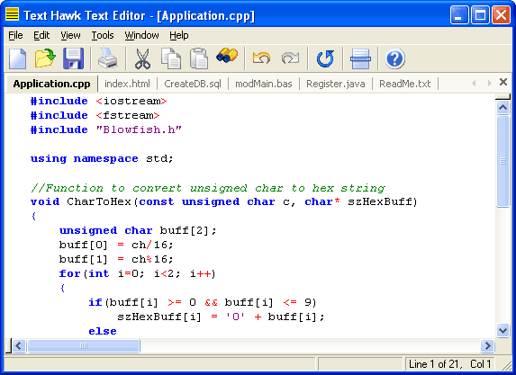 Fast, multi-language Windows text editor that blends usability with simplicity